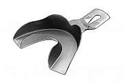 Impression tray Ehricke non-perforated lower jaw