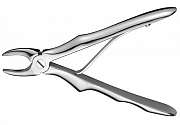 Children forceps LiquidSteel KLEIN with spring