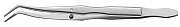 Tweezers Meriam LiquidSteel stop pin french steel S/finish