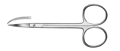 Gum scissors serrated
