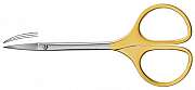 Gum scissors curved 13cm LiquidSteel Design - TC