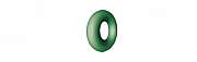 LiquidSteel colour code rings green - 3mm - 100 pcs.