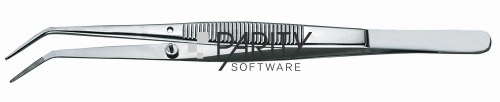Tweezers serrated College with 'Stop'